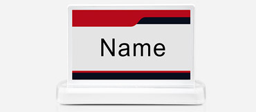 علامة اسم ذكية اجتماع إلكتروني لوحة عرض لاسم الطاولة مؤتمر ورقية بطاقة الاسم