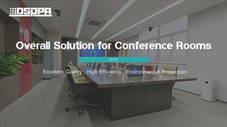 حل شامل للصوت والفيديو لغرف المؤتمرات