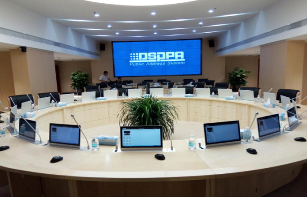 نظام مؤتمرات بلا أوراق لغرفة المؤتمرات الحكومية في دونغقوان