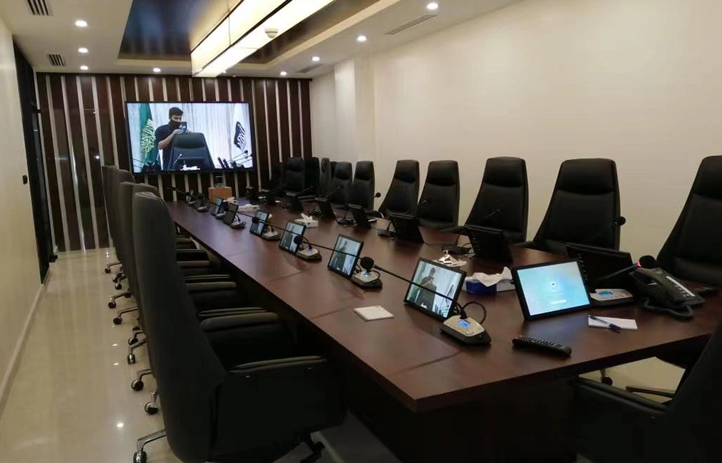 نظام مؤتمرات صوتي ذكي لمبنى المكاتب في المملكة العربية السعودية