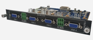4 قنوات VGA بطاقة الإخراج الرقمي