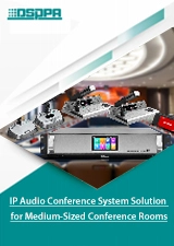 حل نظام مؤتمرات IP الصوتي لغرف المؤتمرات متوسطة الحجم