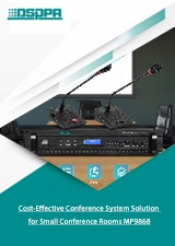 حل نظام مؤتمرات فعال من حيث التكلفة لغرف المؤتمرات الصغيرة MP9868