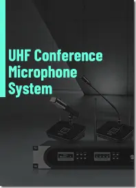 تنزيل كتيب نظام ميكروفون مؤتمر DW9866 UHF