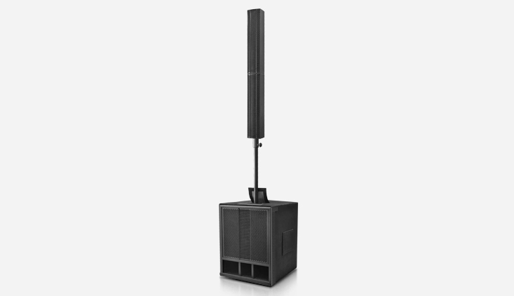 professional line array column speaker la 4240la 15sub 1