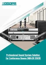 حل نظام صوتي احترافي لغرف المؤتمرات D6643H D5830