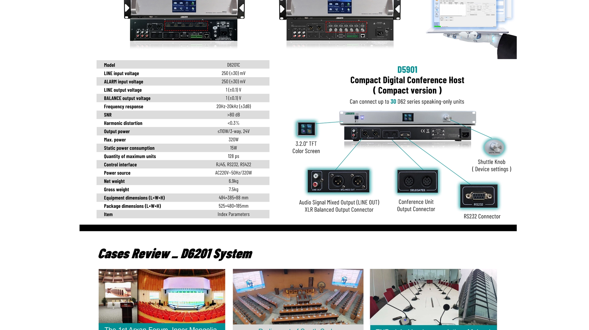 Intelligent Digital Conference System Host - 翻译中...