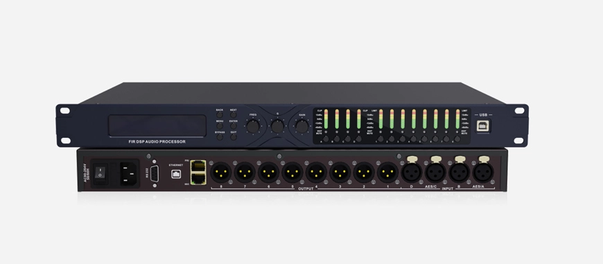 4 Input & 8 Output Professional Audio Processor - 翻译中...