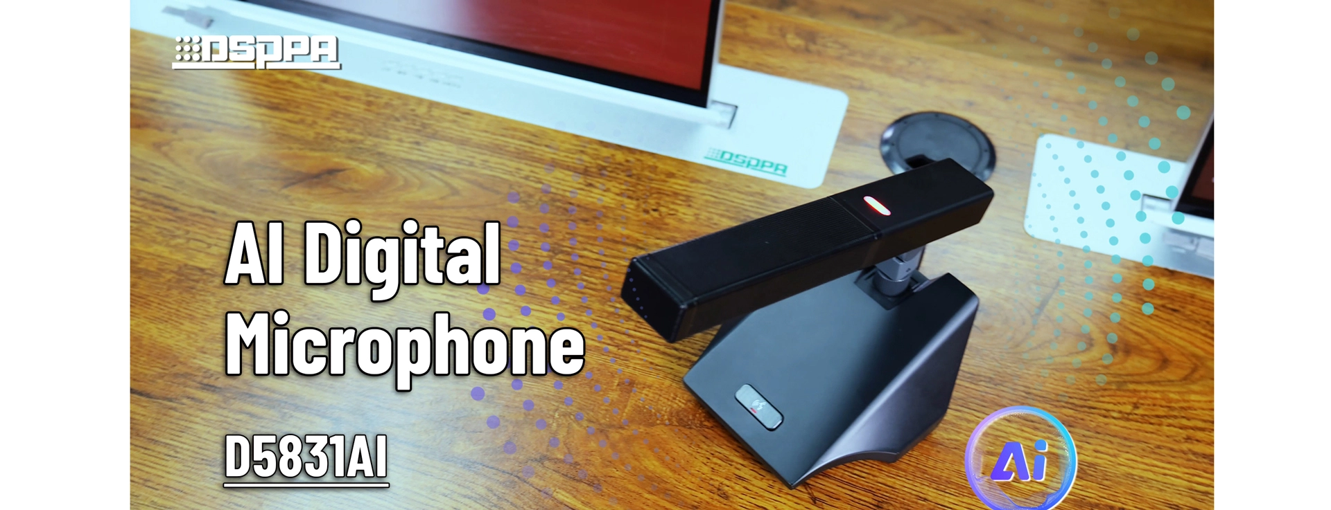 AI Digital Conference Microphone - 翻译中...