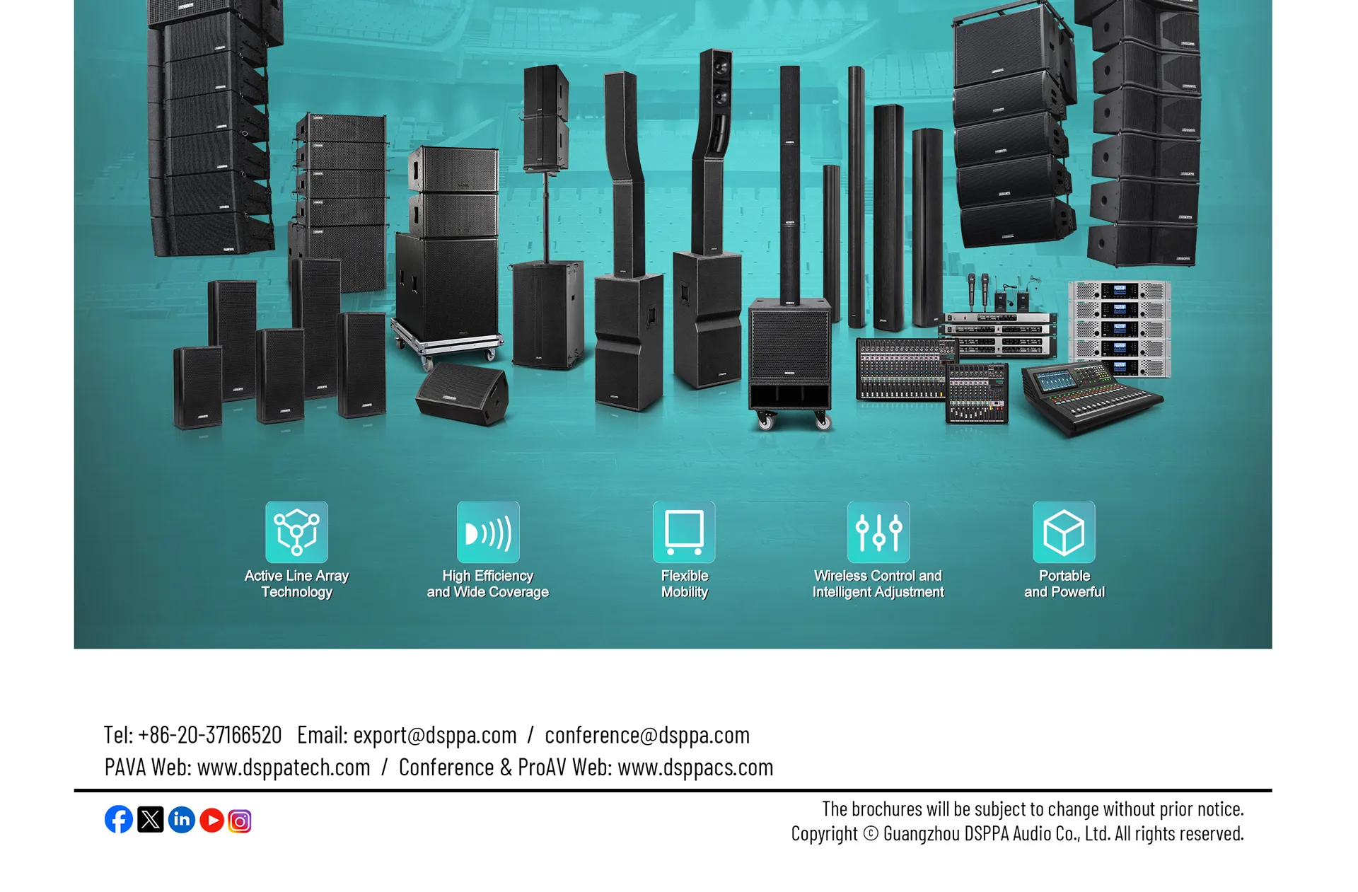 8Ω 150W Professional Conference Speaker - 翻译中...