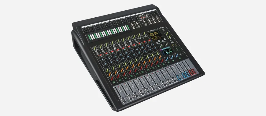 12-Channel Analog Mixing Console - 翻译中...