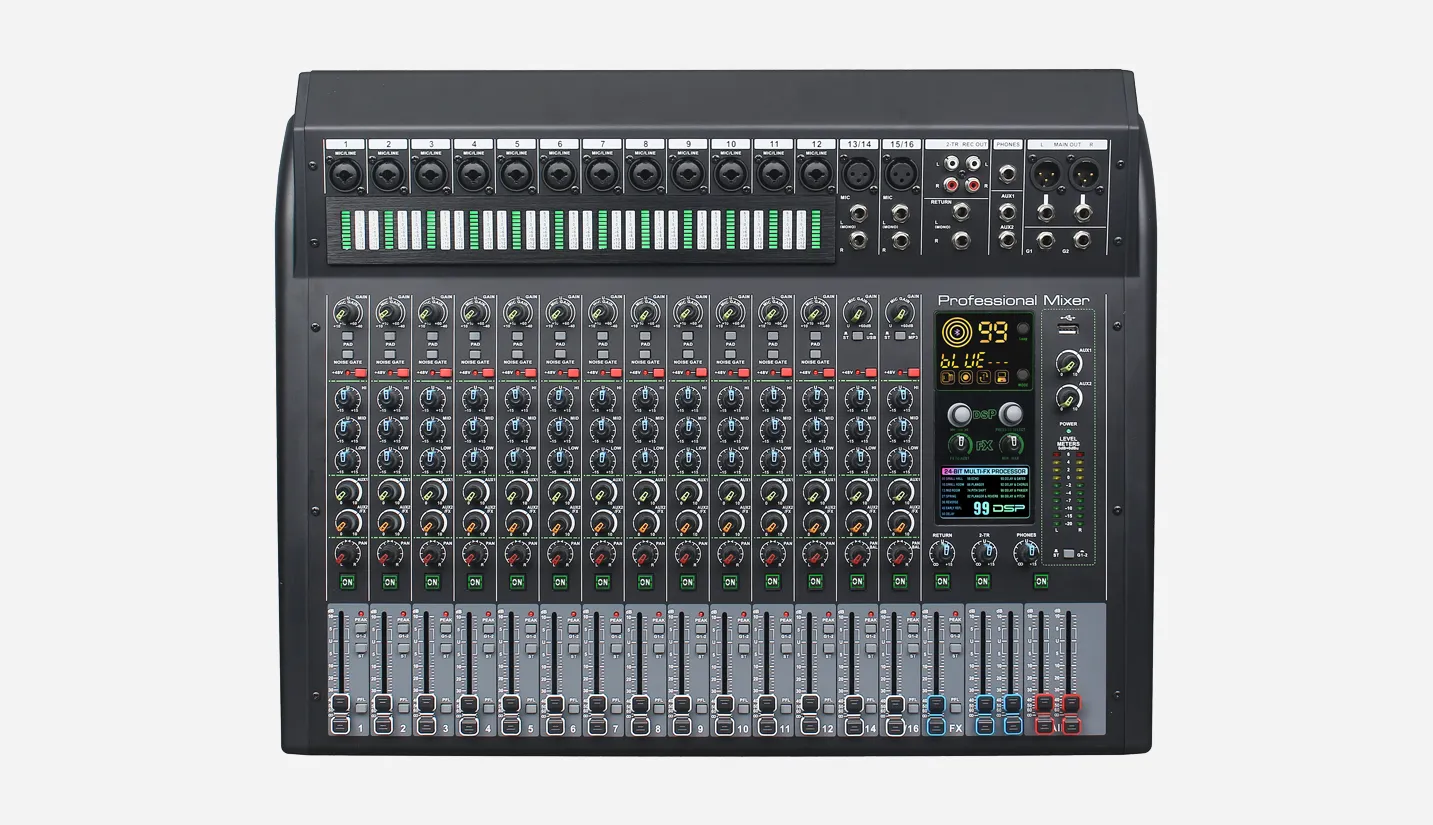 16-Channel Analog Mixing Console - 翻译中...