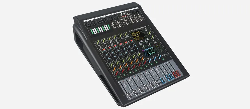 8-Channel Analog Mixing Console - 翻译中...