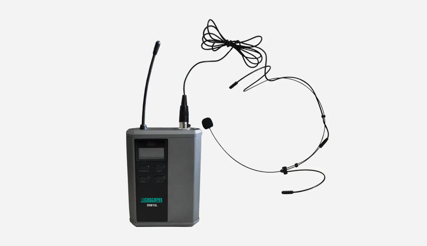 Wireless Headworn Rechargeable Microphone - 翻译中...