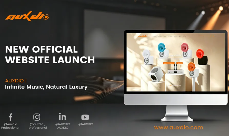 AUXDIO | Unveils Revamped Official Website: Elevating Immersive Entertainment Audio Experiences - 翻译中...
